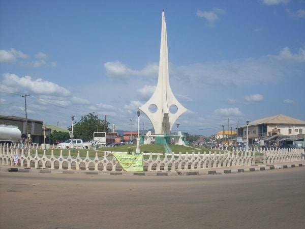Yola city roundabout